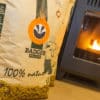 Badger Pellets | ENplus A1 houtpellets | 65 zakken per volle pallet | 100% naaldhout (witte houtpellets)