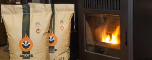 Badger Pellets | ENplus A1 houtpellets | 100% naaldhout (witte houtpellets)