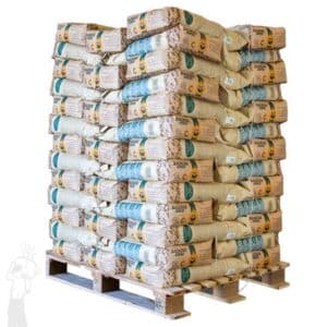 Badger Pellets | 975 kg | 65 zakken | volle pallet | 100% naaldhout (witte houtpellets) | ENplus A1 houtpellets