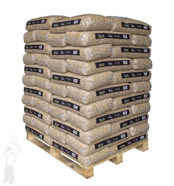 Vita Holz pellets | volle pallet| ENplus A1 houtpellets | 100% naaldhout (witte houtpellets)