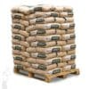 Pelfin houtpellets (wit)| ENplus A1 houtpellets | 1050 kg | 84 zakken op een volle pallet | 100% naaldhout (witte houtpellets)