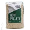 Pelfin houtpellets (bruin) | ENplus A1 houtpellets | 1050 kg | 84 zakken op een volle pallet | 100% naaldhout (witte houtpellets)