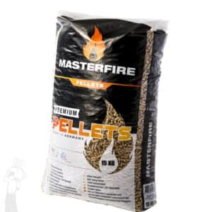 Masterfire houtpellets 15 kg zak | De Groene Kolenboer