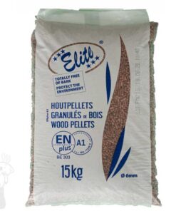 Elite Blauw houtpellets