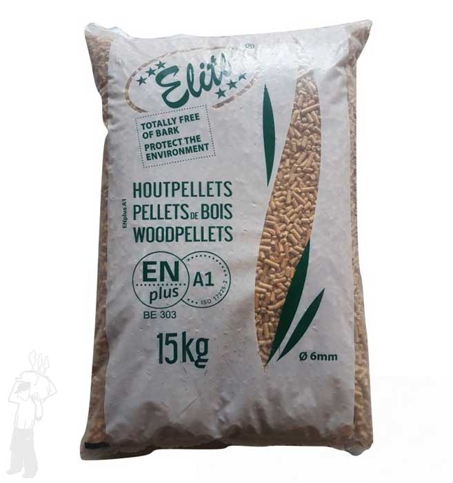 Elite Groen houtpellets