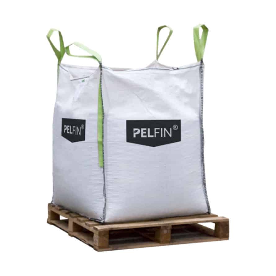 Pelfin witte houtpellets 1000 kilo big bag