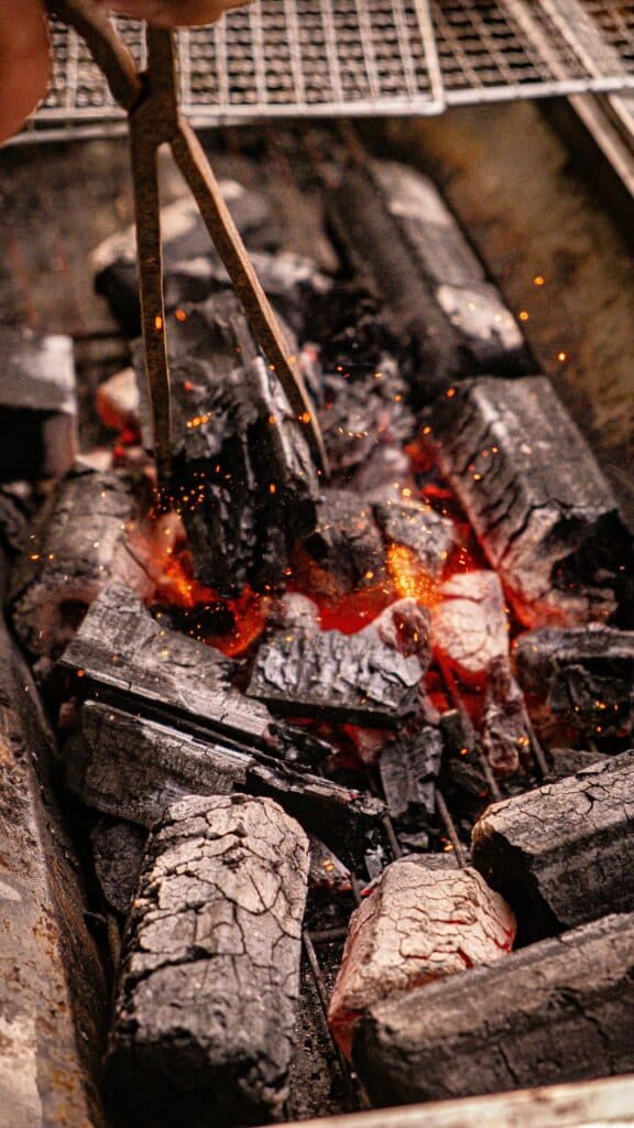 pini kay briketten - bbq