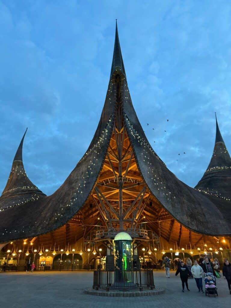 Het Huis van de Vijf Zintuigen (Efteling entree) in Kaatsheuvel, gemeente Loon op Zand