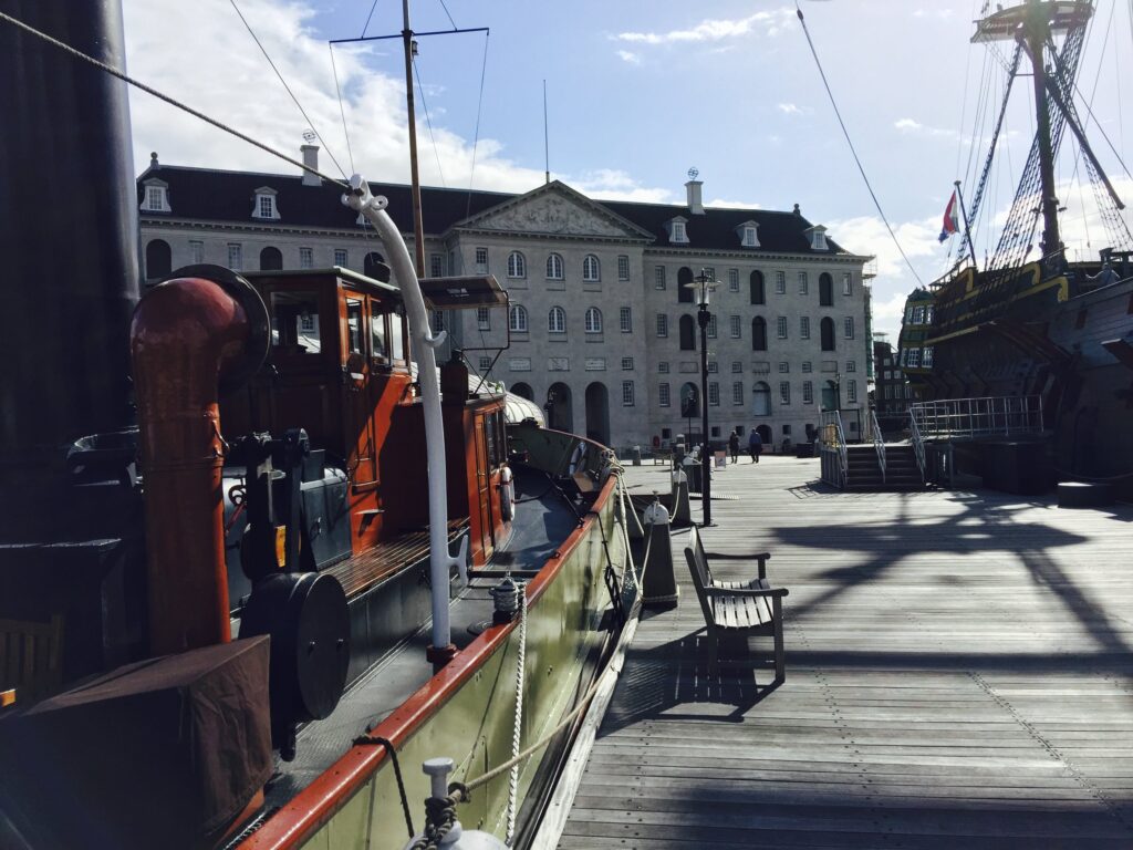 Het Scheepvaartmuseum in Amsterdam
