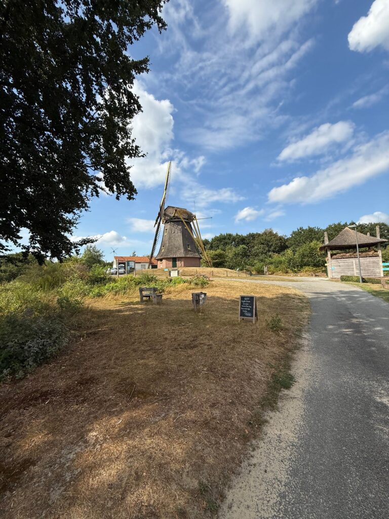 Korenmolen De Vlijt in Wapenveld, gemeente Heerde