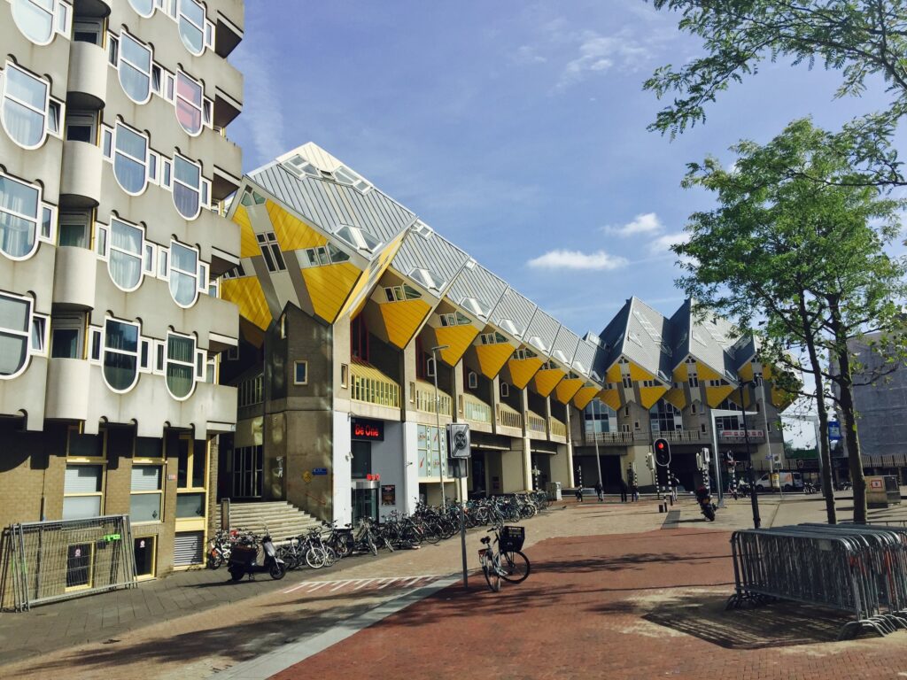 Kubuswoningen in Rotterdam