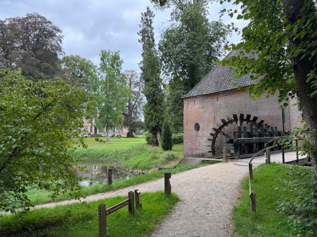 Watermolen van Hackfort in Vorden, gemeente Bronckhorst