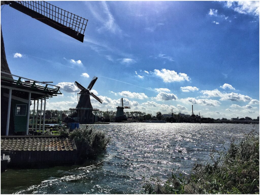 Zaanse Schans in Zaandam, gemeente Zaanstad